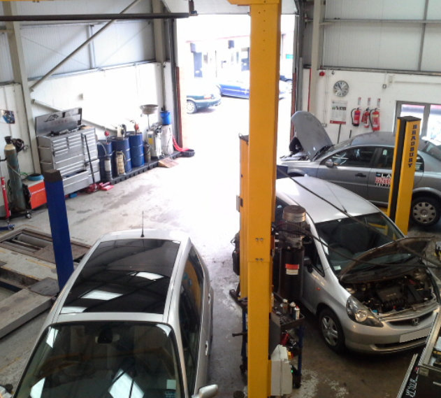 Inside our garage - MOT and Servicing Newcastle Upon Tyne